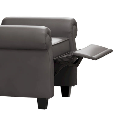 Modern Tufted Push Back Armchair