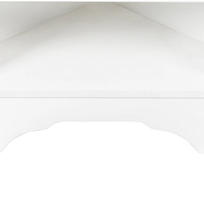 Corner Hall Tree with Shoe Bench - Multifunctional Entryway Coat Rack Featuring 4 Hooks and Adjustable Shelf,29.5W x 71.6H