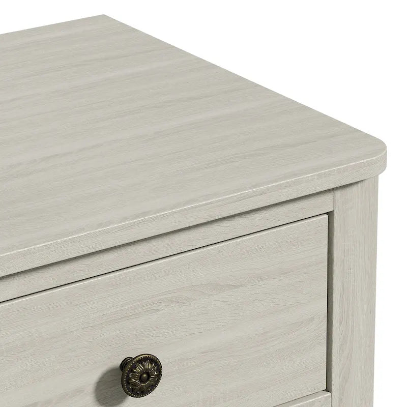 Extra Large 6 Drawer Dresser, Light Grey