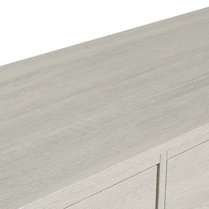 Extra Large 6 Drawer Dresser, Light Grey
