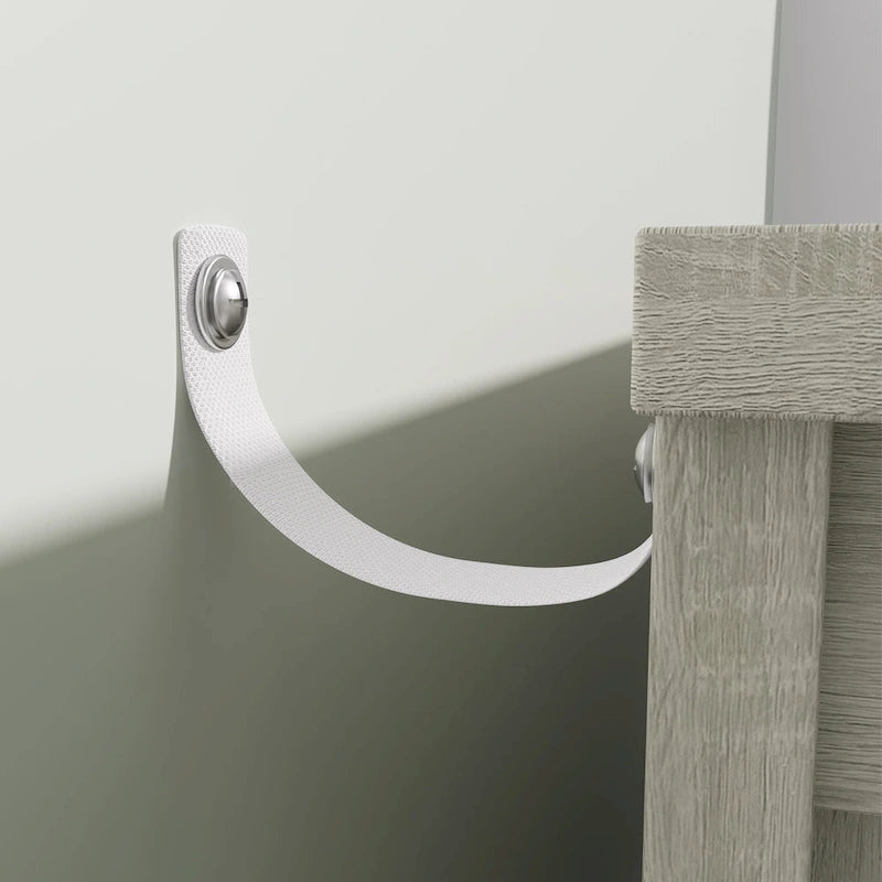 Extra Large 6 Drawer Dresser, Light Grey