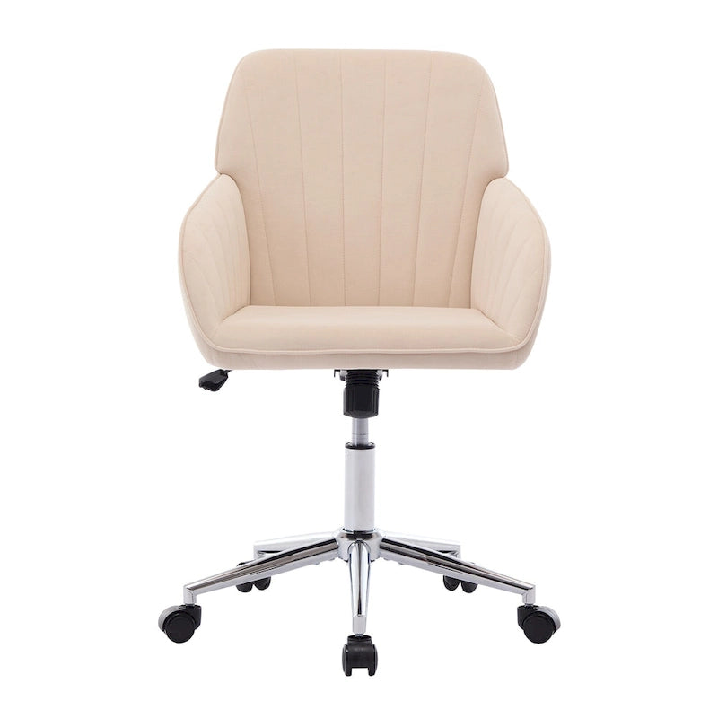 Adjustable Office Chair, Home Bedroom, Ergonomic Swivel Chair, Backrest Seat, Comfortable for Long Sitting
