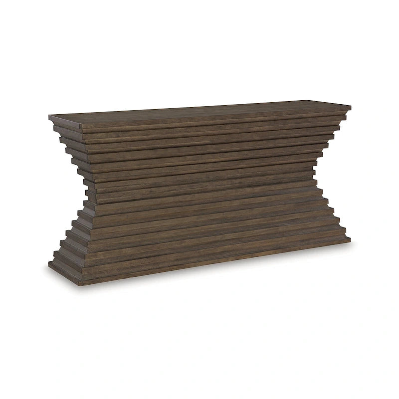 Signature Design by Ashley Hannodream Brown Sofa Table - 72 W x 18 D x 34.75 H