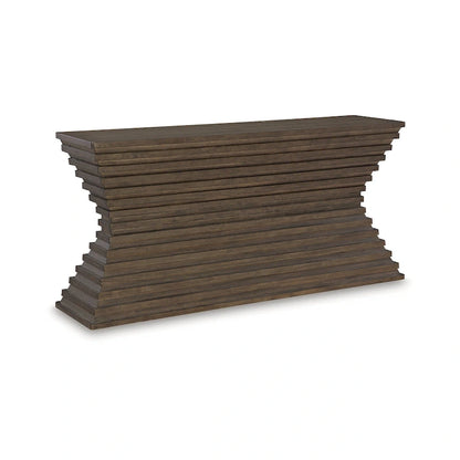 Signature Design by Ashley Hannodream Brown Sofa Table - 72 W x 18 D x 34.75 H
