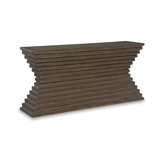 Signature Design by Ashley Hannodream Brown Sofa Table - 72 W x 18 D x 34.75 H