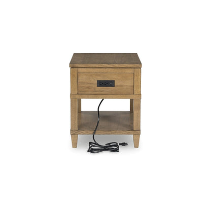 Signature Design by Ashley Sharlance Brown End Table - 20 W x 26 D x 24 H