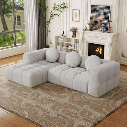 103 L-Shaped Modular Sofa, Free Combination (Left and Right Facing)