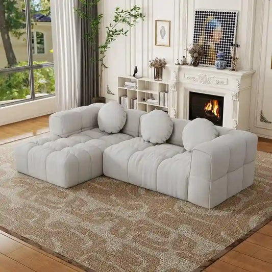 103 L-Shaped Modular Sofa, Free Combination (Left and Right Facing)