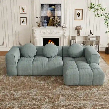103 L-Shaped Modular Sofa, Free Combination (Left and Right Facing)