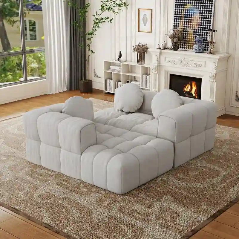 103 L-Shaped Modular Sofa, Free Combination (Left and Right Facing)