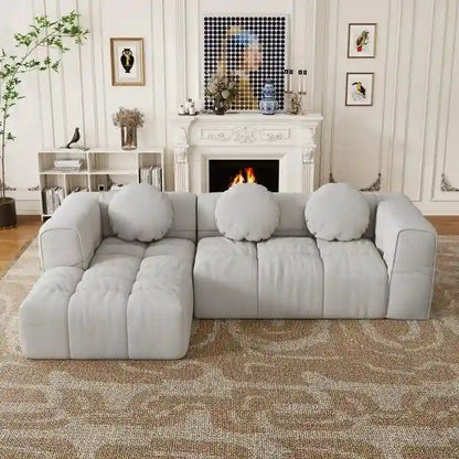 103 L-Shaped Modular Sofa, Free Combination (Left and Right Facing)