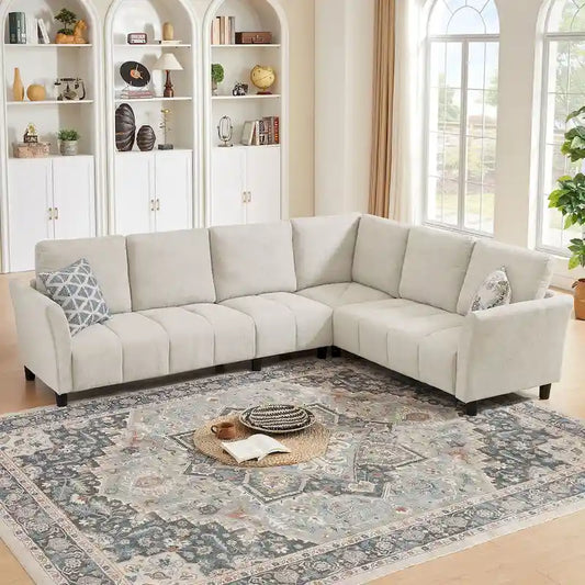 102.56 Wide Reversible Sectional Sofa with Corner Lounge Seat