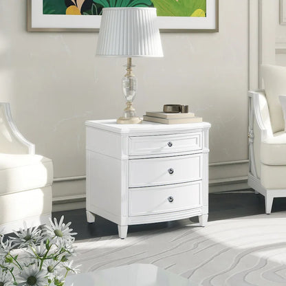Dauphin 23.5 3-Drawer Storage End Table