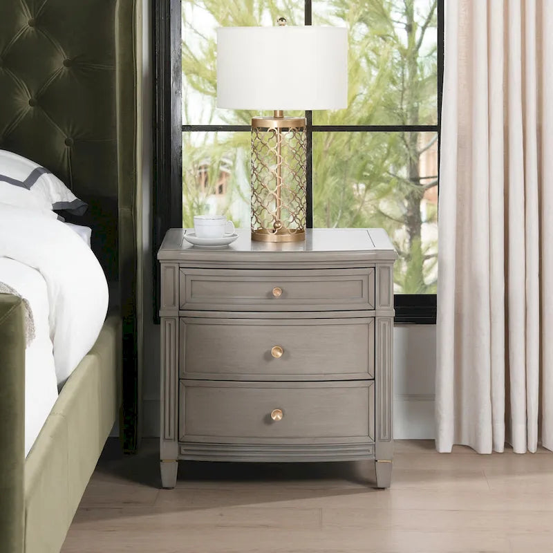 Dauphin 23.5 3-Drawer Storage End Table