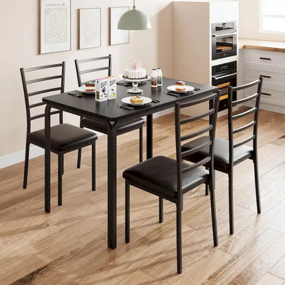 5 Piece Dining Table Set for 4