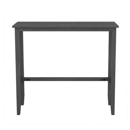 3-Piece Dining Table and Chair Set, Small Counter Height Table and Chair Set with Kitchen Breakfast Nook and 2 Chairs