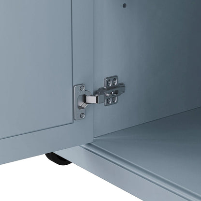 54inch Kitchen Island with Rubber Wood Drop Leaf, Embossed Texture Rolling Kitchen Cart on 4 Wheels with 4 Doors and 3 Drawers