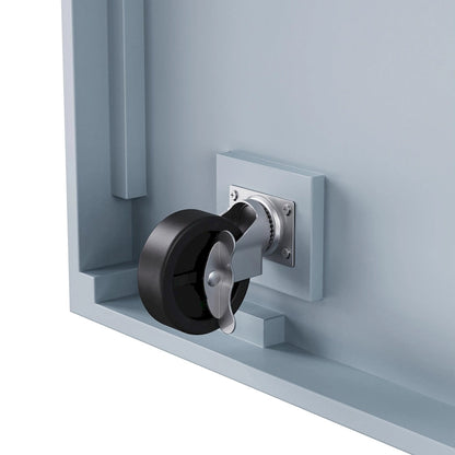 54inch Kitchen Island with Rubber Wood Drop Leaf, Embossed Texture Rolling Kitchen Cart on 4 Wheels with 4 Doors and 3 Drawers