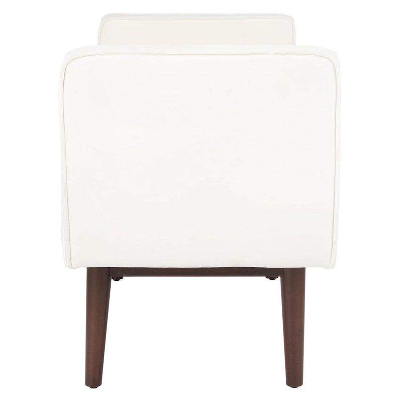 SAFAVIEH Rosalee Mid-Century Modern 25-inch Bench - 49 W x 18 L x 25 H - 49Wx18Dx25H