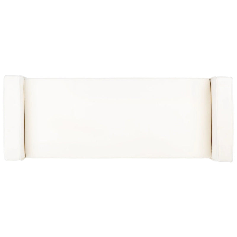 SAFAVIEH Rosalee Mid-Century Modern 25-inch Bench - 49 W x 18 L x 25 H - 49Wx18Dx25H