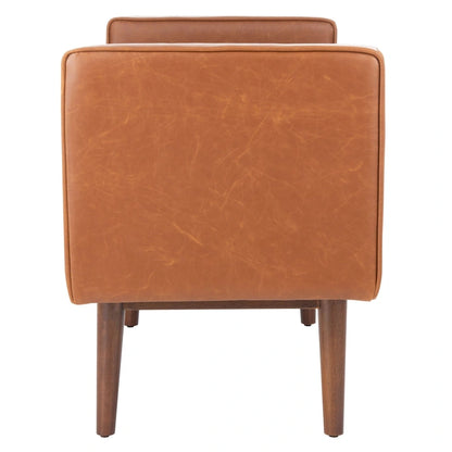 SAFAVIEH Rosalee Mid-Century Modern 25-inch Bench - 49 W x 18 L x 25 H - 49Wx18Dx25H