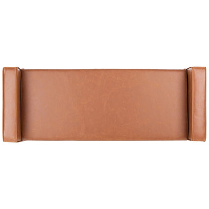 SAFAVIEH Rosalee Mid-Century Modern 25-inch Bench - 49 W x 18 L x 25 H - 49Wx18Dx25H