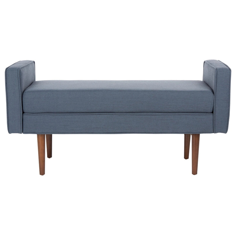 SAFAVIEH Rosalee Mid-Century Modern 25-inch Bench - 49 W x 18 L x 25 H - 49Wx18Dx25H