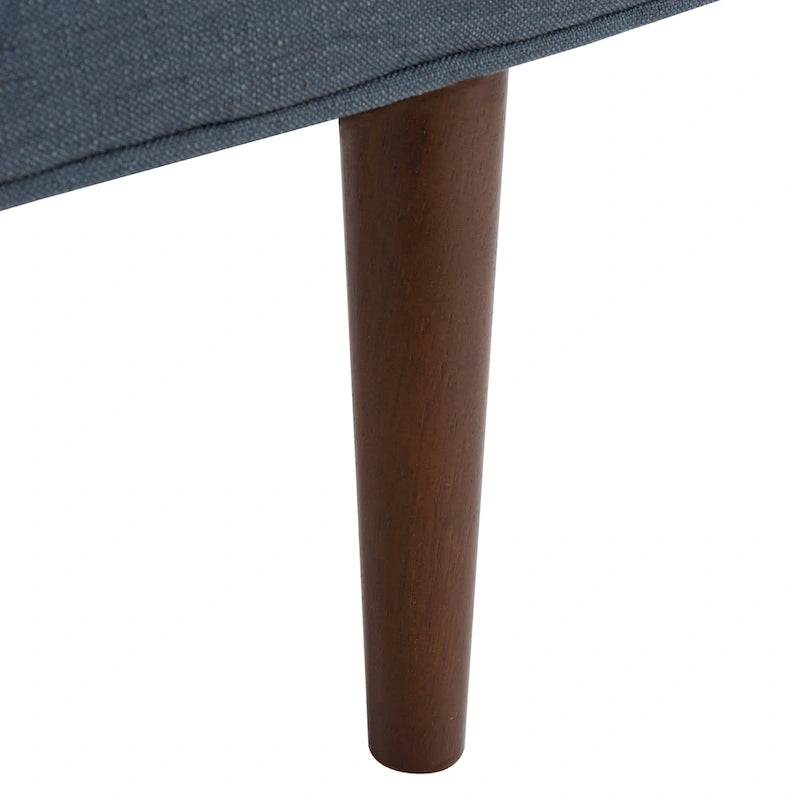 SAFAVIEH Rosalee Mid-Century Modern 25-inch Bench - 49 W x 18 L x 25 H - 49Wx18Dx25H