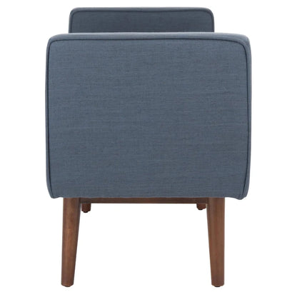 SAFAVIEH Rosalee Mid-Century Modern 25-inch Bench - 49 W x 18 L x 25 H - 49Wx18Dx25H