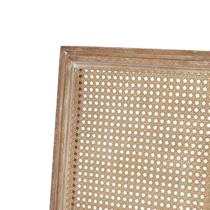 Regan Wood and Cane Upholstered Expandable 7 Piece Dining Set by Christopher Knight Home