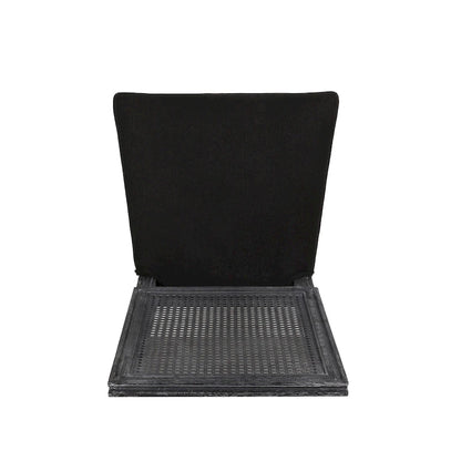 Regan Wood and Cane Upholstered Expandable 7 Piece Dining Set by Christopher Knight Home