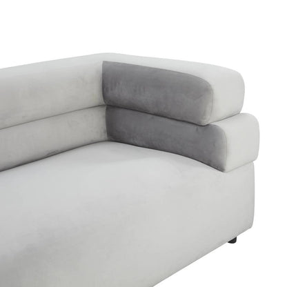 Elsa Upholstered Sofa by Inspire Me Home Decor