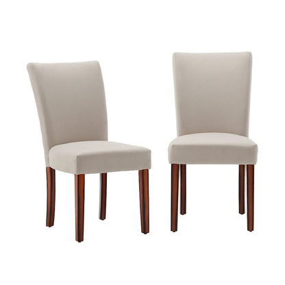 Dinant Upholstered Parsons Dining Chairs (Set of 2)