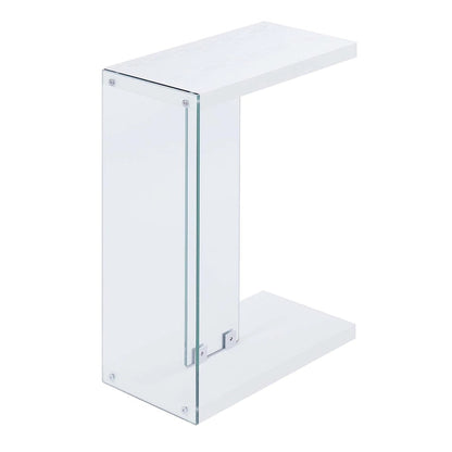 Convenience Concepts SoHo Glass C End Table