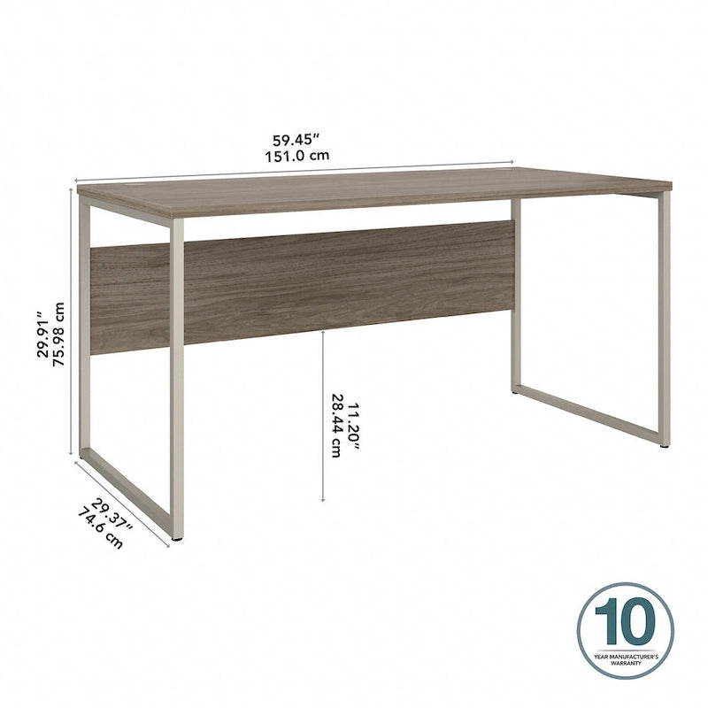 Hybrid 60W x 30D Computer Table Desk by Bush Business Furniture