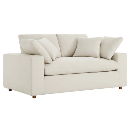 Commix Down Filled Overstuffed Loveseat - N/A