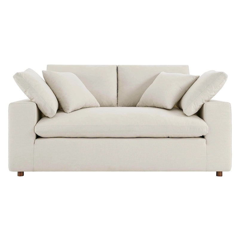 Commix Down Filled Overstuffed Loveseat - N/A