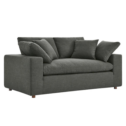 Commix Down Filled Overstuffed Loveseat - N/A