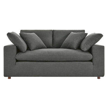 Commix Down Filled Overstuffed Loveseat - N/A