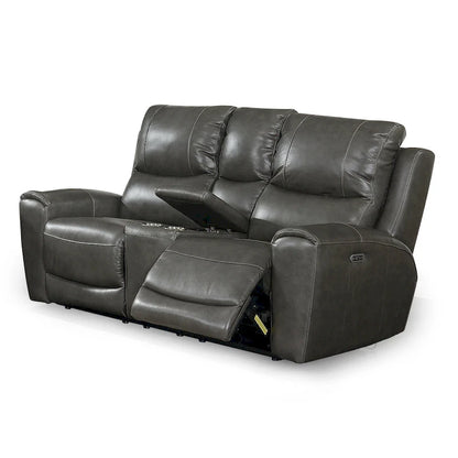 Steve Silver Fyti Top Grain Leather Power Reclining 3-piece Set