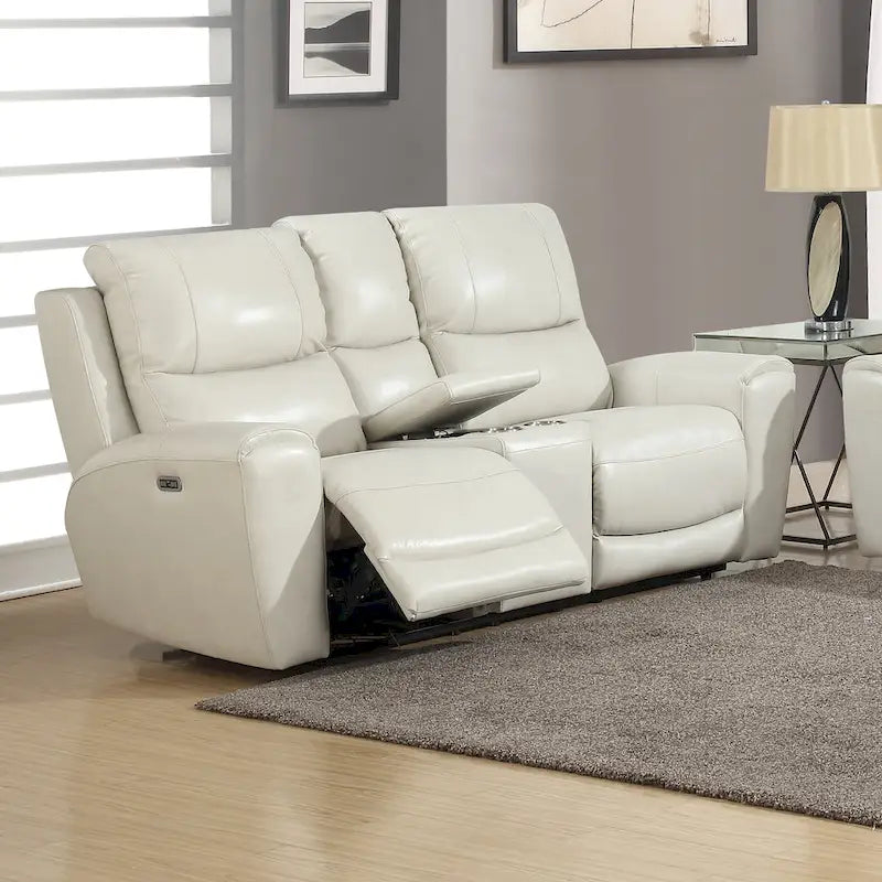 Steve Silver Fyti Top Grain Leather Power Reclining 3-piece Set