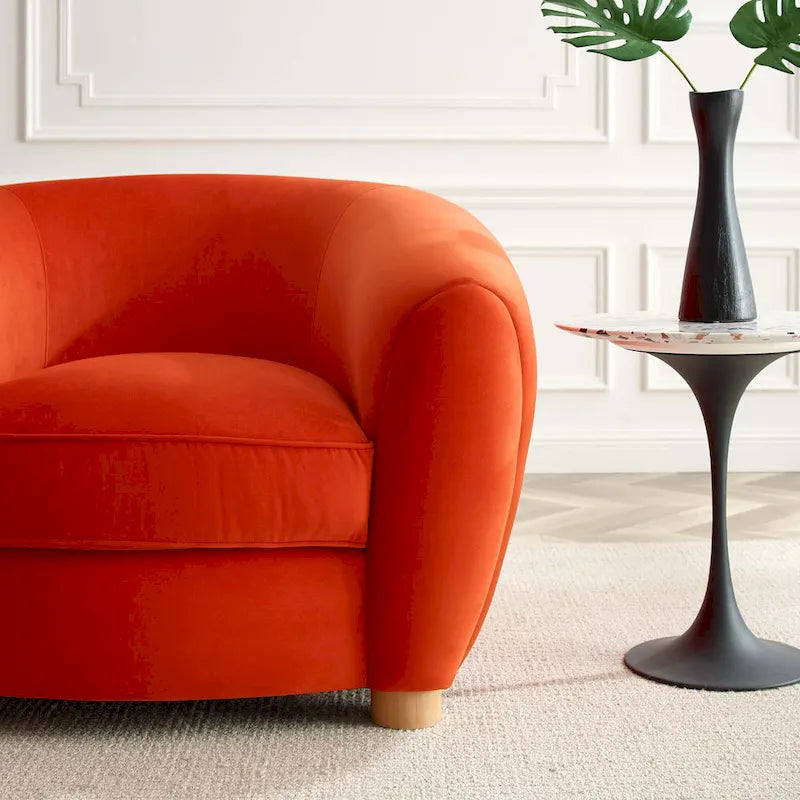 Abundant Performance Velvet Armchair