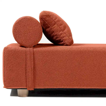Jaxx Alvy Indoor Lounger / Daybed - Luxurious Lounger with Maple Feet, Boucle