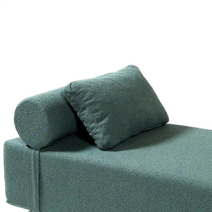 Jaxx Alvy Indoor Lounger / Daybed - Luxurious Lounger with Maple Feet, Boucle