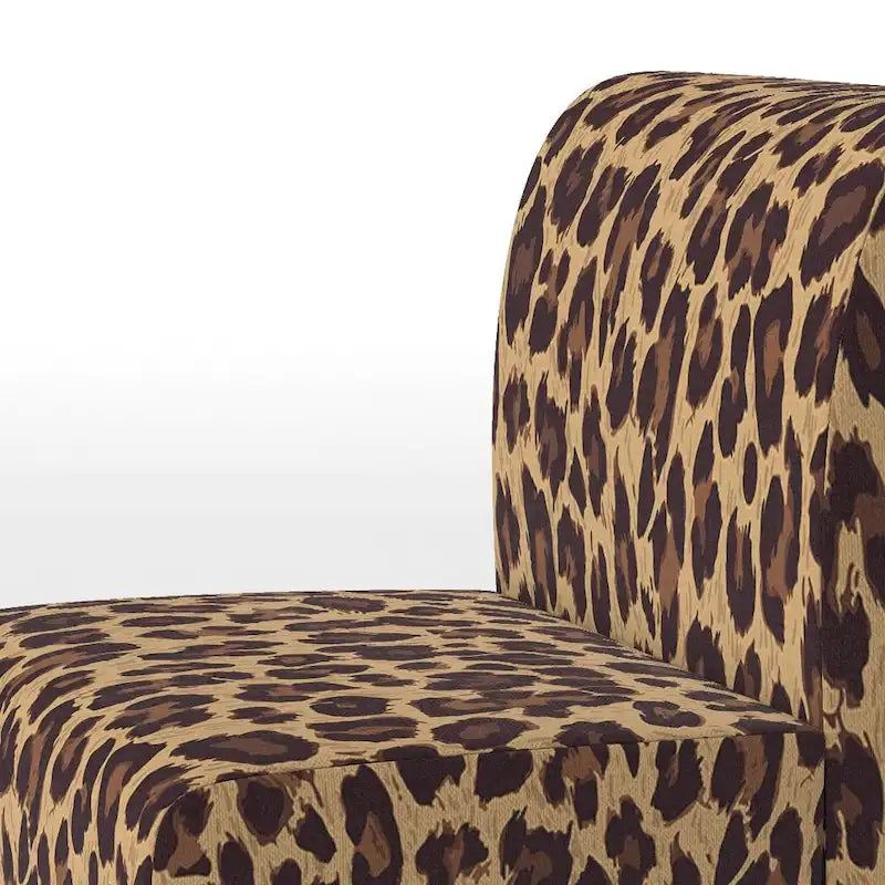Designart Leopard Fur II Upholstered Cabin & Lodge Accent Chair and Arm Chair