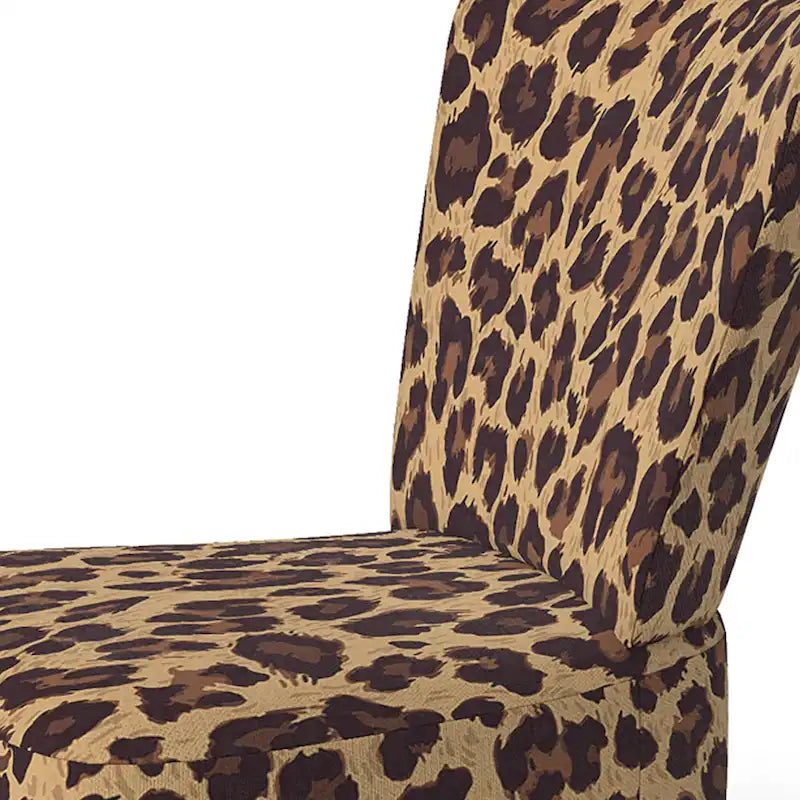 Designart Leopard Fur II Upholstered Cabin & Lodge Accent Chair and Arm Chair