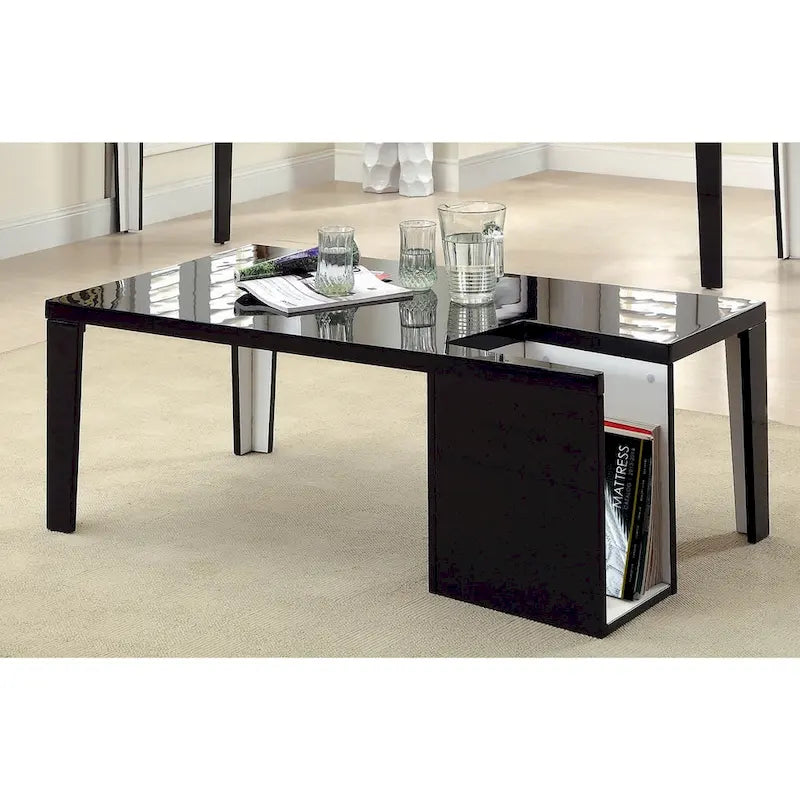 Furniture of America Lesk Modern 48-inch Wood Storage Coffee Table