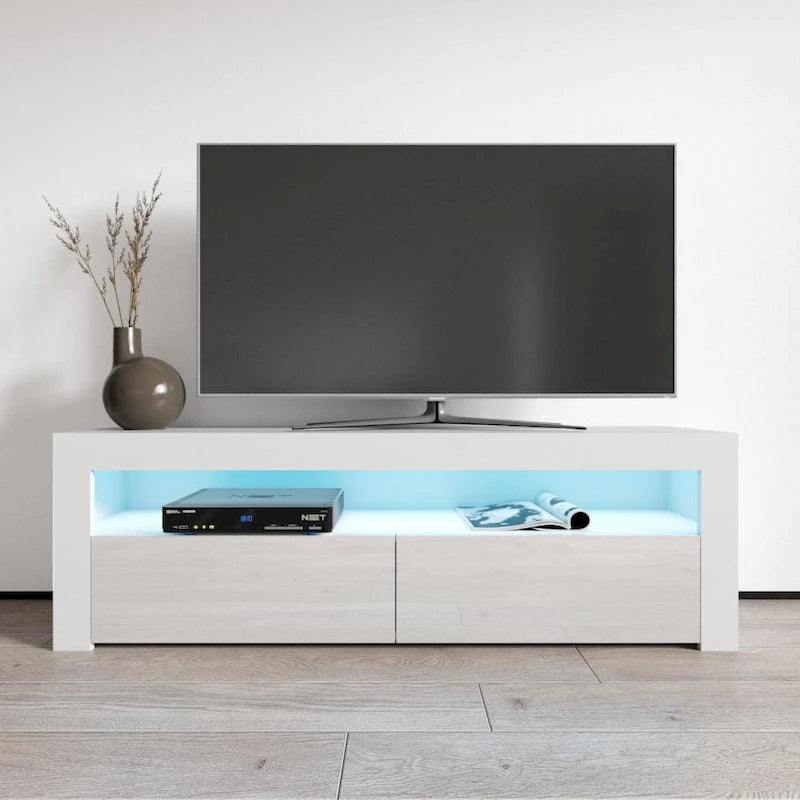Milano Classic Modern 16-color LED 63-inch TV Stand