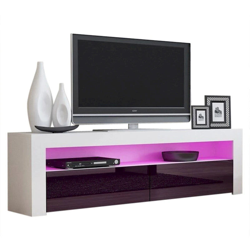 Milano Classic Modern 16-color LED 63-inch TV Stand