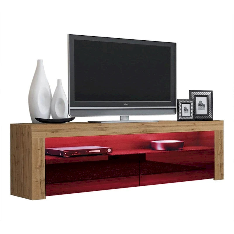 Milano Classic Modern 16-color LED 63-inch TV Stand